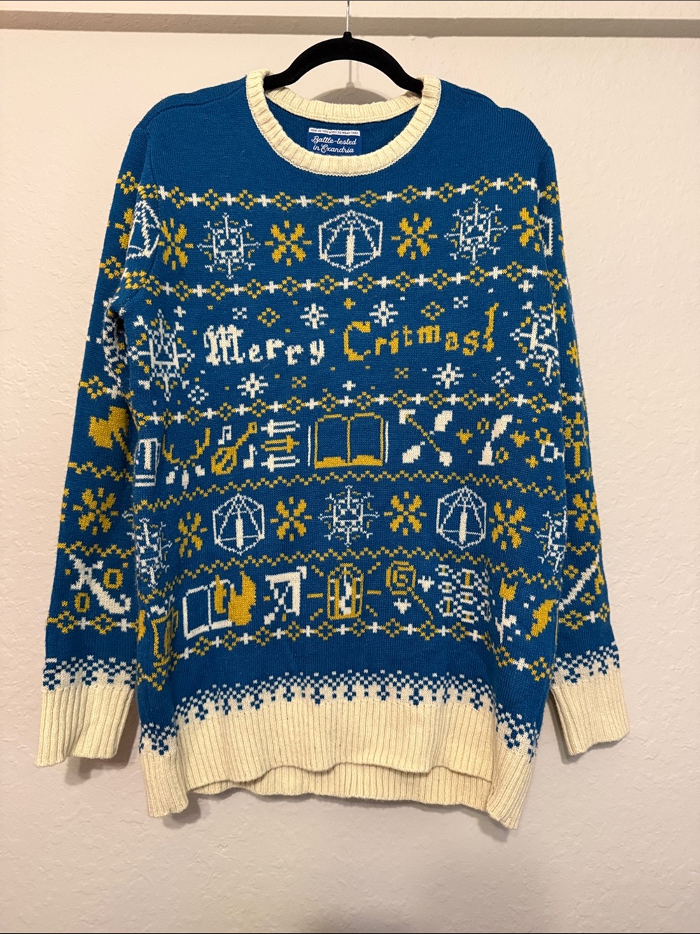 Critical Role Ugly holiday sweater